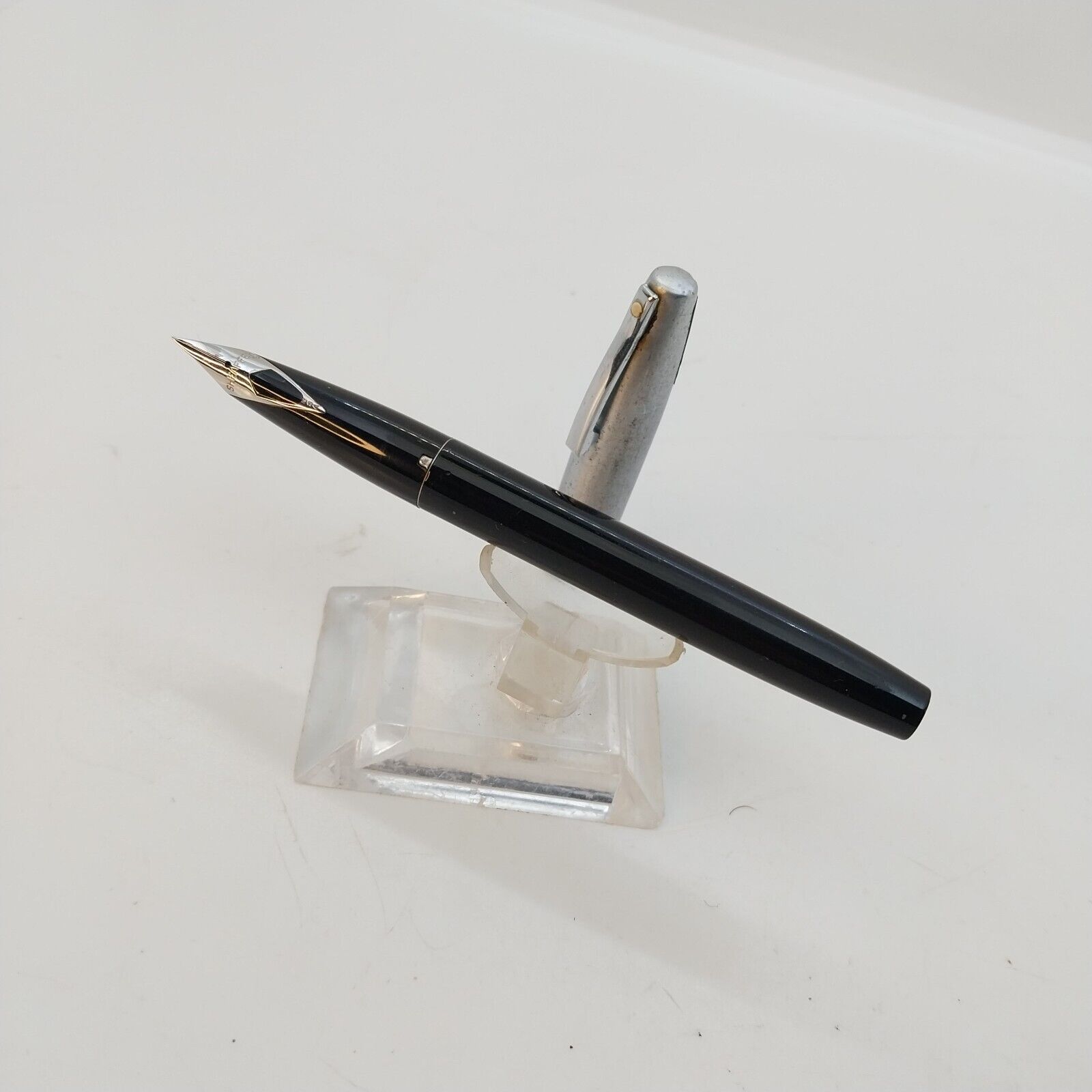 قلم حبر جاف شيفر إمبريال عتيق، رأس حبر F، لون أسود، غير مستعمل، الولايات المتحدة الأمريكية رقم 11511