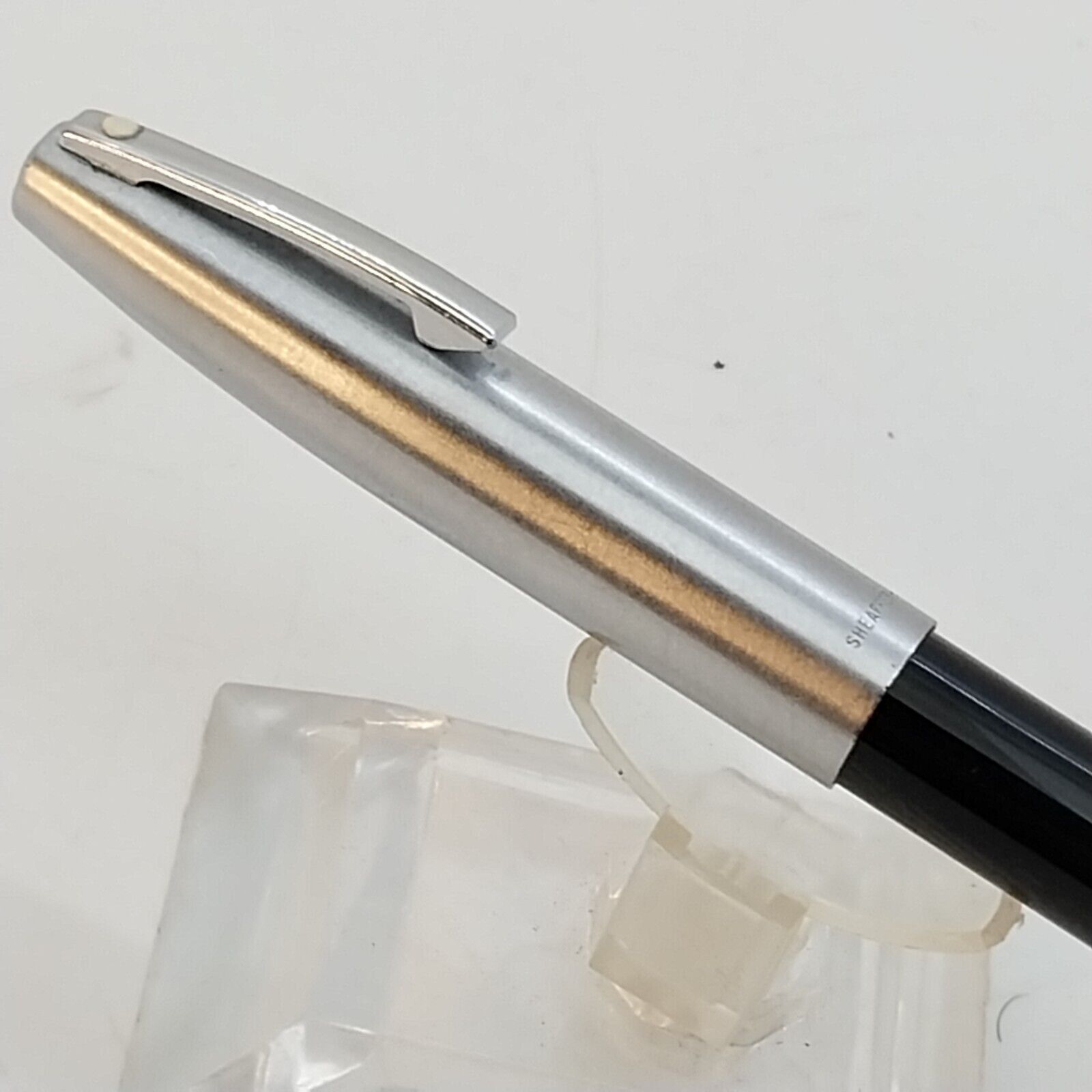 ⁦قلم حبر جاف شيفر إمبريال عتيق، رأس حبر F، لون أسود، غير مستعمل، الولايات المتحدة الأمريكية رقم 11513⁩ - الصورة ⁦11⁩