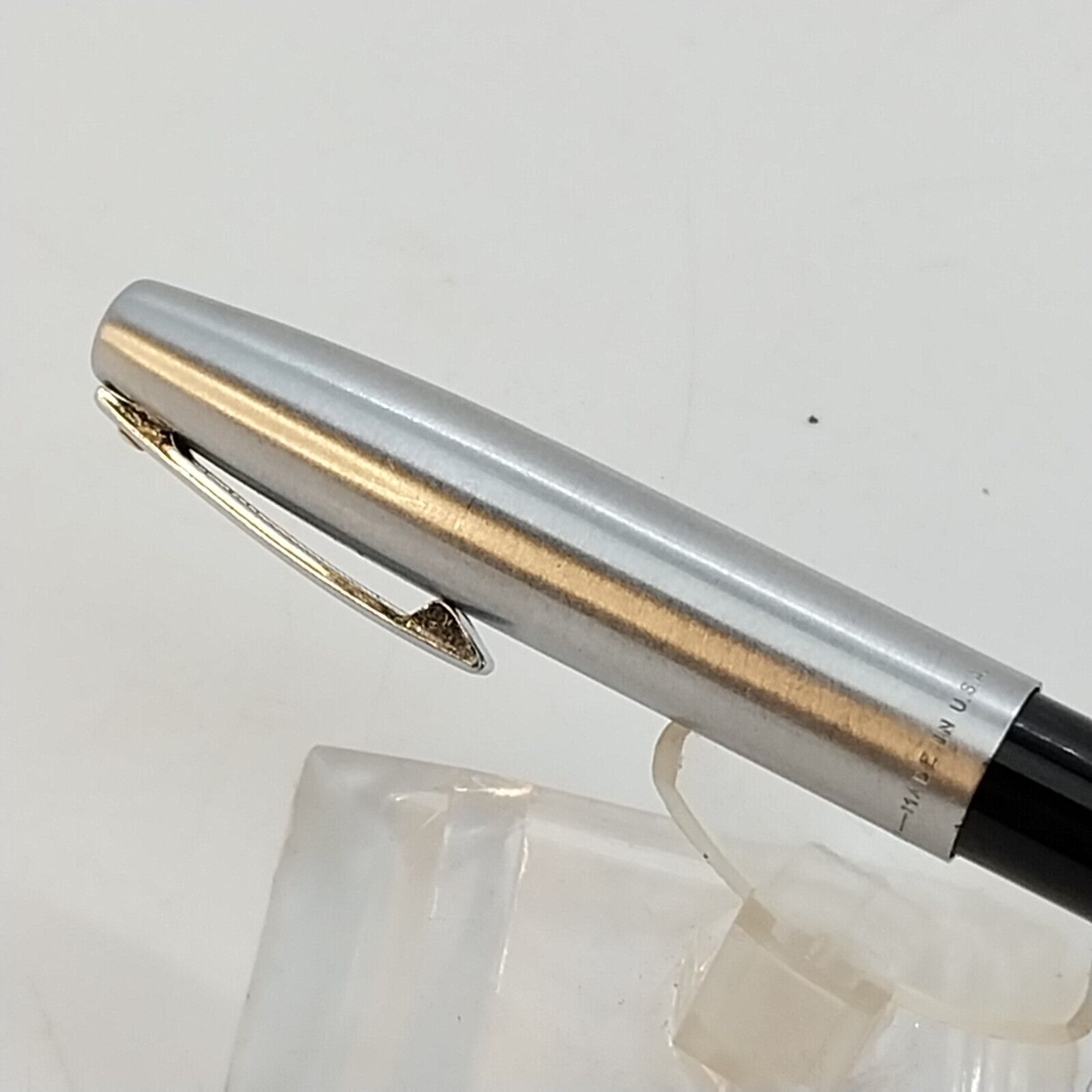 ⁦قلم حبر جاف شيفر إمبريال عتيق، رأس حبر F، لون أسود، غير مستعمل، الولايات المتحدة الأمريكية رقم 11513⁩ - الصورة ⁦13⁩