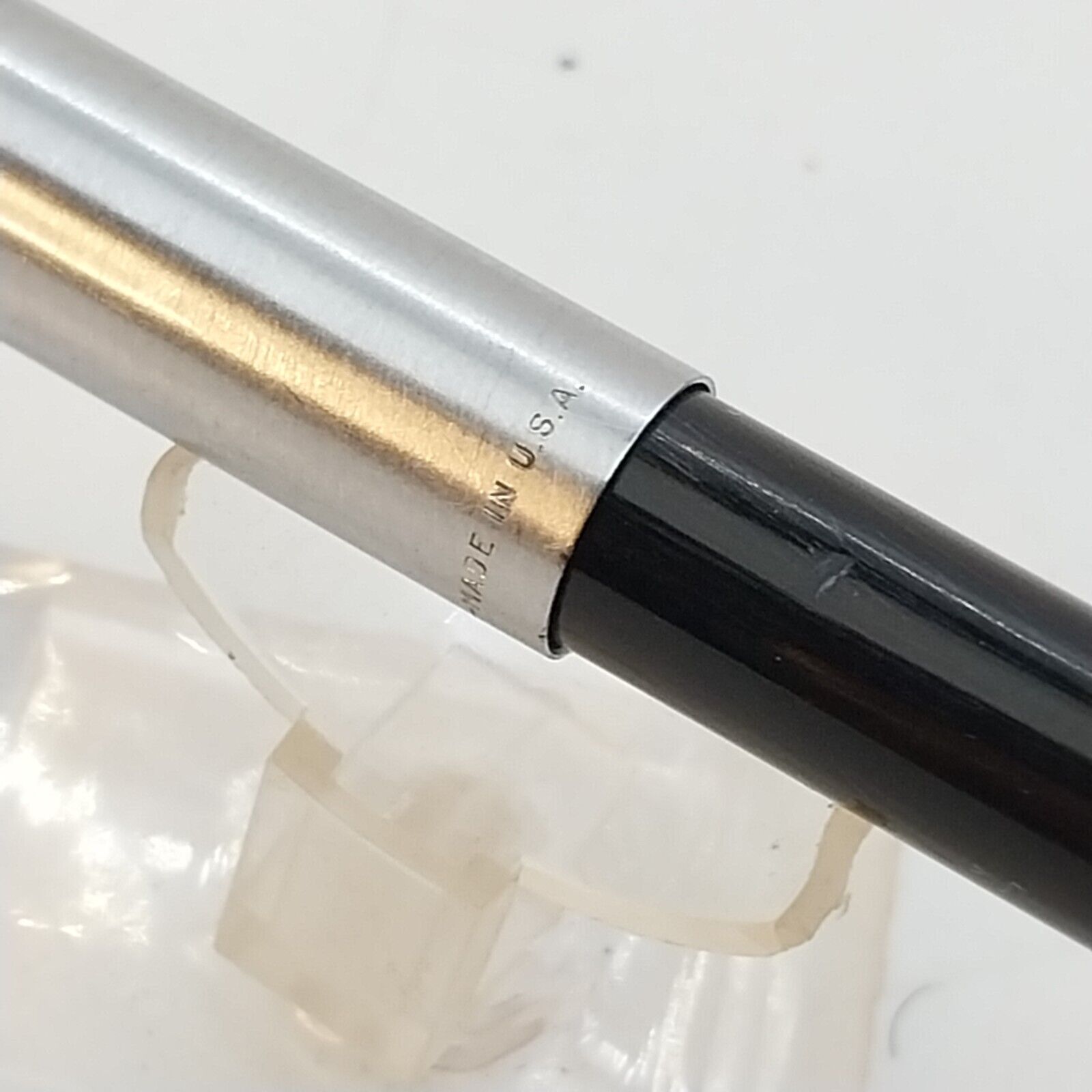 ⁦قلم حبر جاف شيفر إمبريال عتيق، رأس حبر F، لون أسود، غير مستعمل، الولايات المتحدة الأمريكية رقم 11513⁩ - الصورة ⁦15⁩