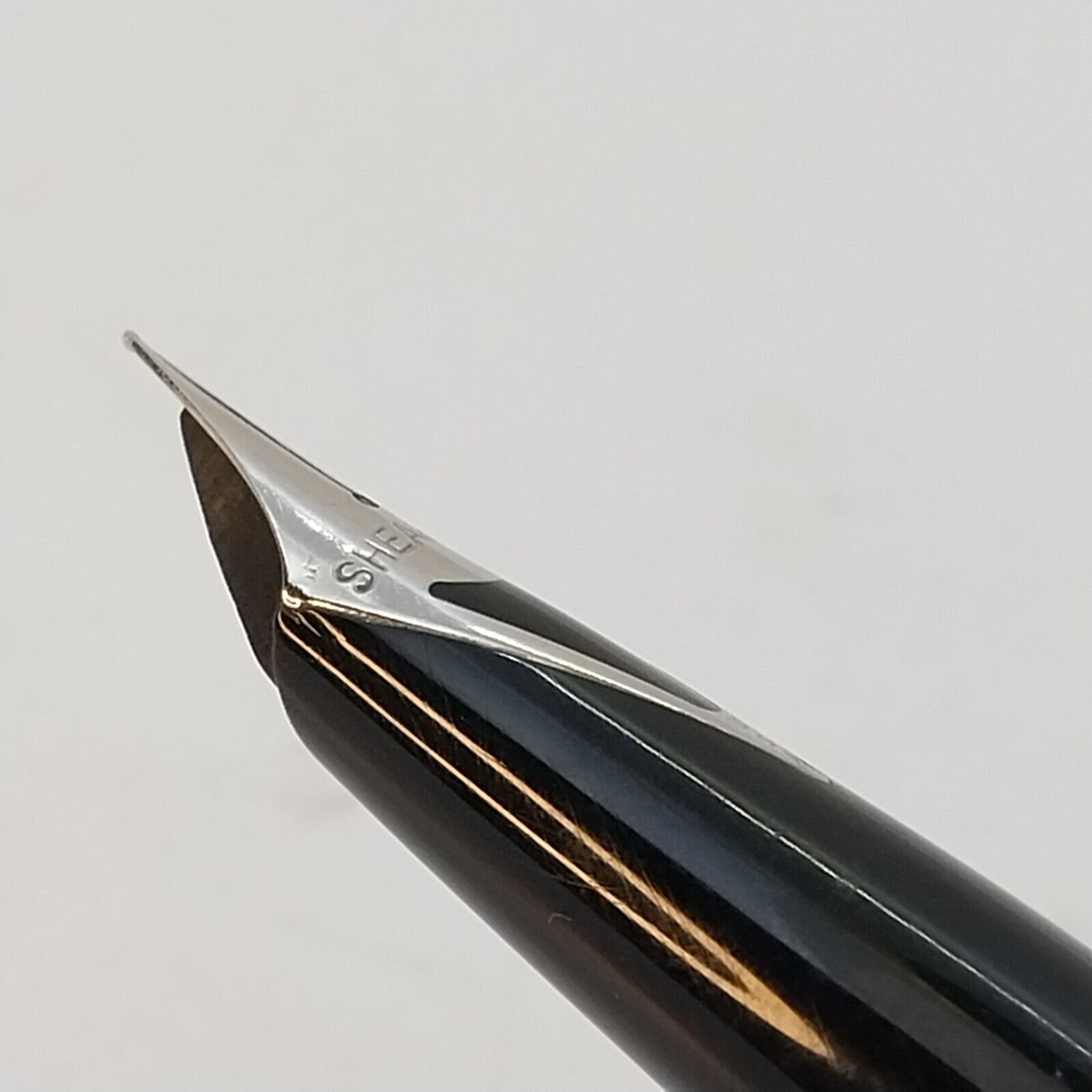 ⁦قلم حبر جاف شيفر إمبريال عتيق، رأس حبر F، لون أسود، غير مستعمل، الولايات المتحدة الأمريكية رقم 11513⁩ - الصورة ⁦4⁩