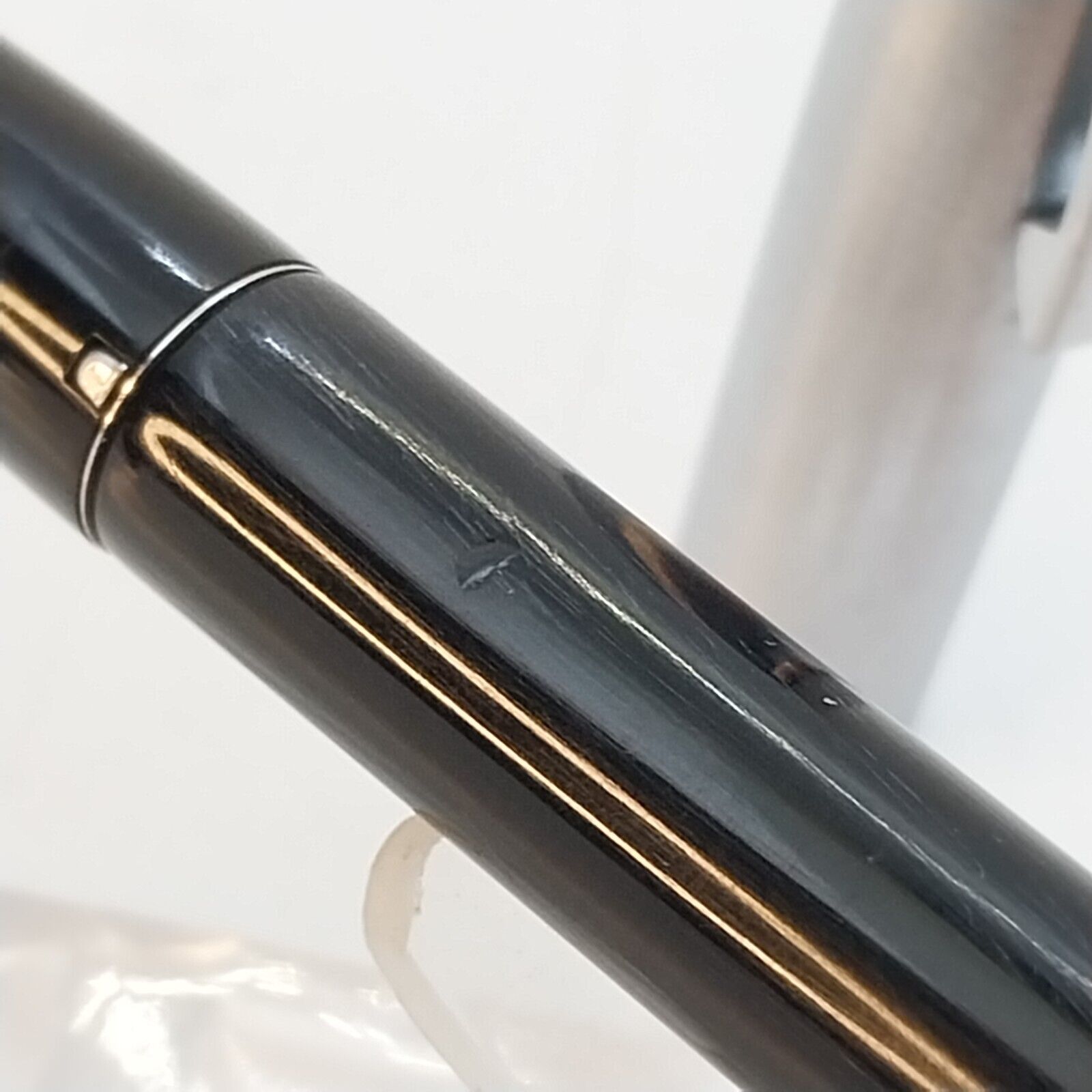 ⁦قلم حبر جاف شيفر إمبريال عتيق، رأس حبر F، لون أسود، غير مستعمل، الولايات المتحدة الأمريكية رقم 11513⁩ - الصورة ⁦7⁩