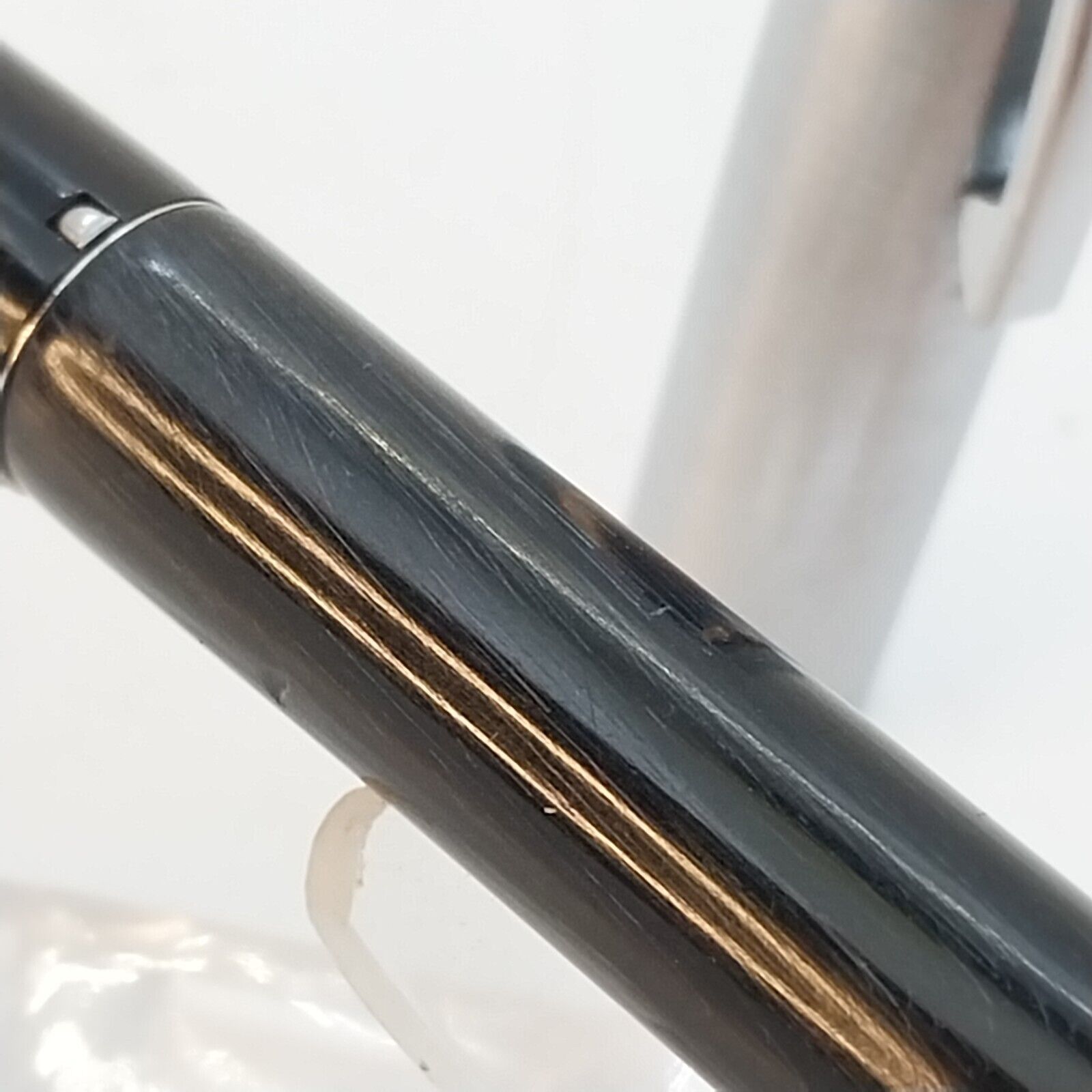 ⁦قلم حبر جاف شيفر إمبريال عتيق، رأس حبر F، لون أسود، غير مستعمل، الولايات المتحدة الأمريكية رقم 11513⁩ - الصورة ⁦9⁩