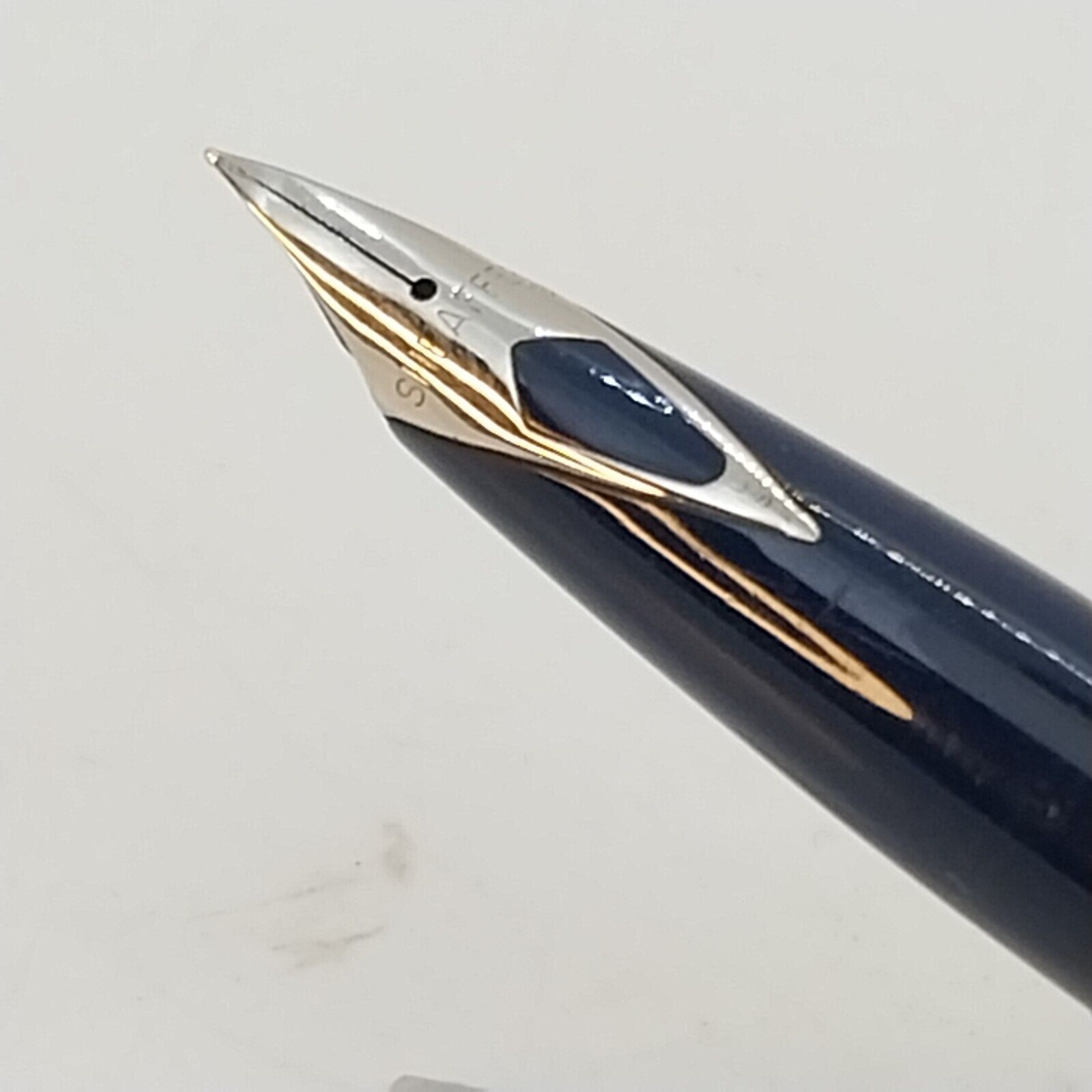 ⁦قلم حبر جاف شيفر إمبريال عتيق، رأس حبر F، لون كحلي، بدون علامة تجارية أمريكية رقم 11512⁩ - الصورة ⁦3⁩