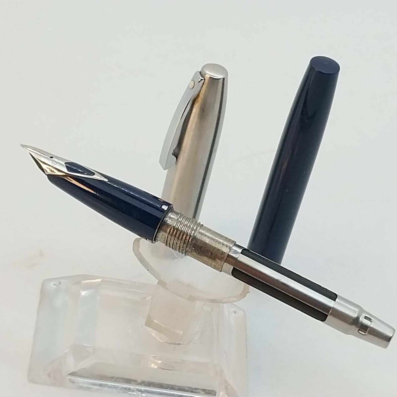 ⁦قلم حبر جاف شيفر إمبريال عتيق، رأس حبر F، لون كحلي، بدون علامة تجارية أمريكية رقم 11512⁩ - الصورة ⁦9⁩