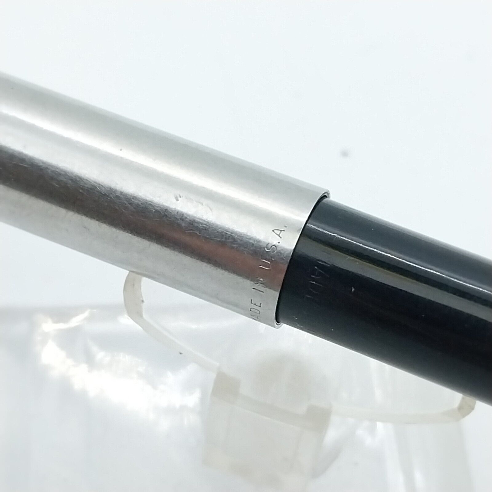 ⁦قلم حبر جاف Sheaffer Imperial Touch Down عتيق، F، لون أسود، الولايات المتحدة الأمريكية رقم 11522⁩ - الصورة ⁦18⁩