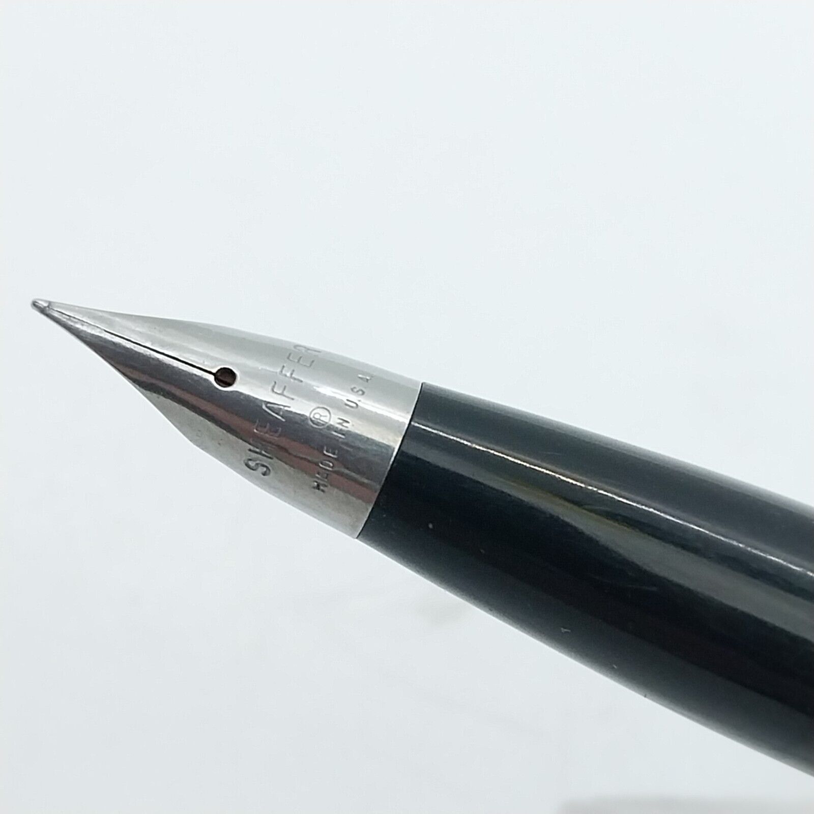 ⁦قلم حبر جاف Sheaffer Imperial Touch Down عتيق، F، لون أسود، الولايات المتحدة الأمريكية رقم 11522⁩ - الصورة ⁦3⁩