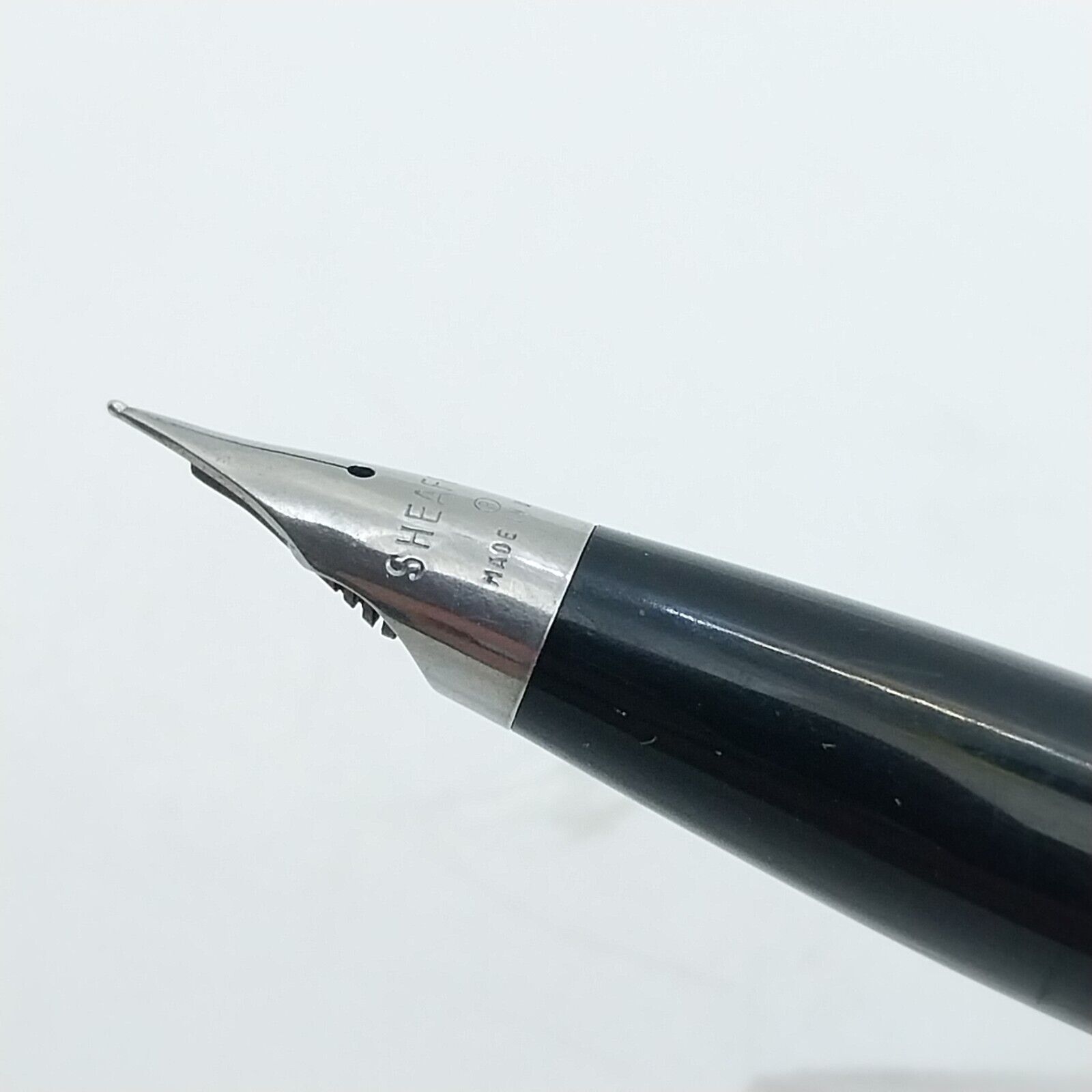 ⁦قلم حبر جاف Sheaffer Imperial Touch Down عتيق، F، لون أسود، الولايات المتحدة الأمريكية رقم 11522⁩ - الصورة ⁦5⁩