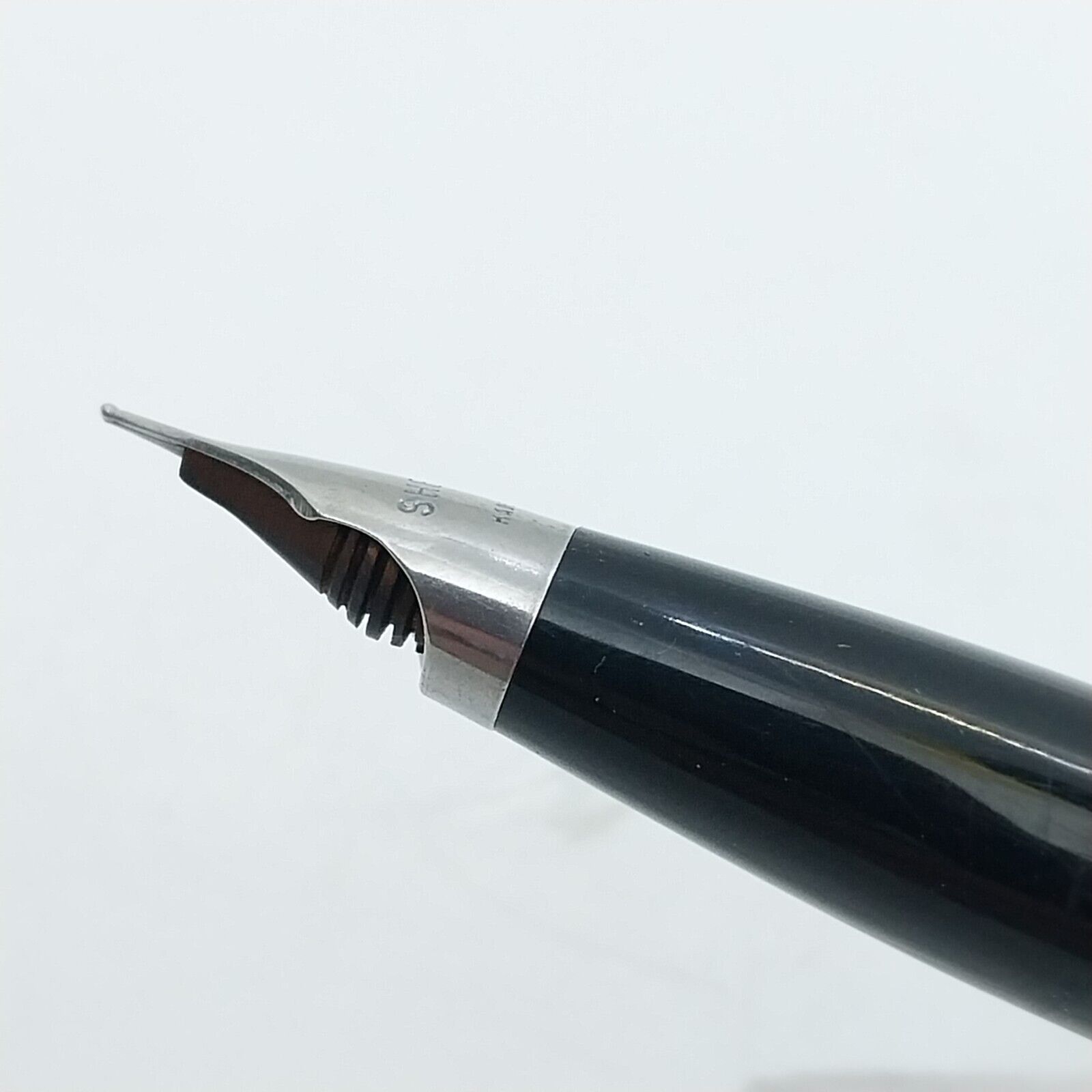⁦قلم حبر جاف Sheaffer Imperial Touch Down عتيق، F، لون أسود، الولايات المتحدة الأمريكية رقم 11522⁩ - الصورة ⁦6⁩