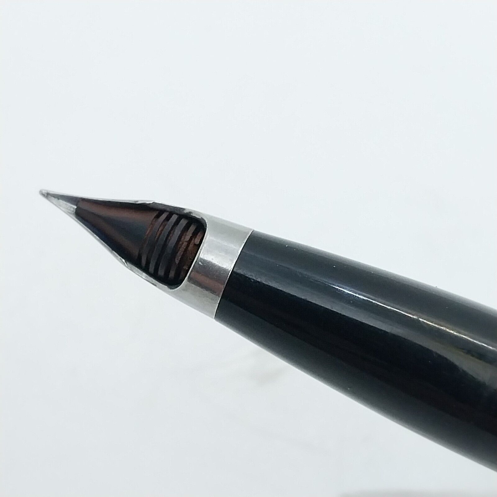 ⁦قلم حبر جاف Sheaffer Imperial Touch Down عتيق، F، لون أسود، الولايات المتحدة الأمريكية رقم 11522⁩ - الصورة ⁦7⁩