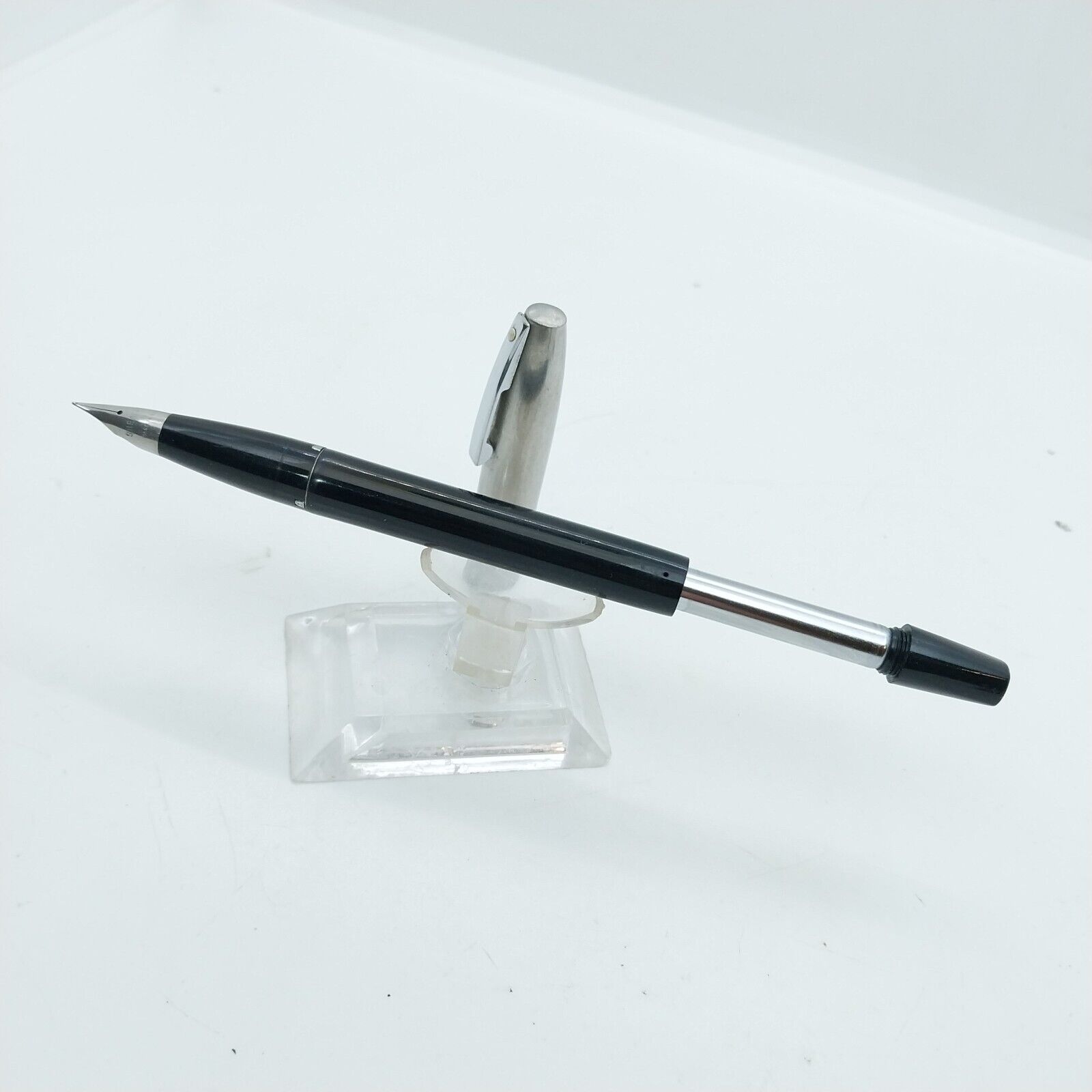 قلم حبر جاف Sheaffer Imperial Touch Down عتيق، F، لون أسود، الولايات المتحدة الأمريكية رقم 11522