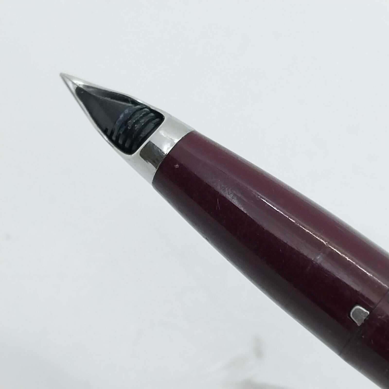Vintage Sheaffer Imperial Touch Down Fountain Pen, F ,Burgundy color, USA#11521 - Image 7