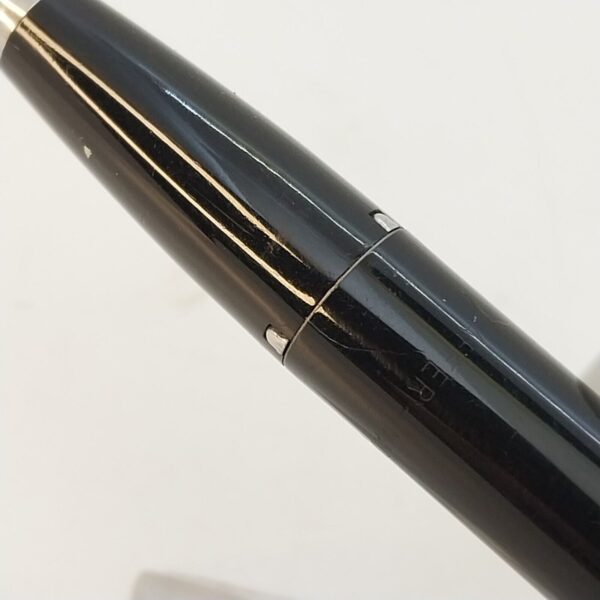 ⁦قلم حبر جاف Sheaffer Imperial Touch Down عتيق، رأس F، أسود، الولايات المتحدة الأمريكية رقم 11498⁩ - الصورة ⁦6⁩