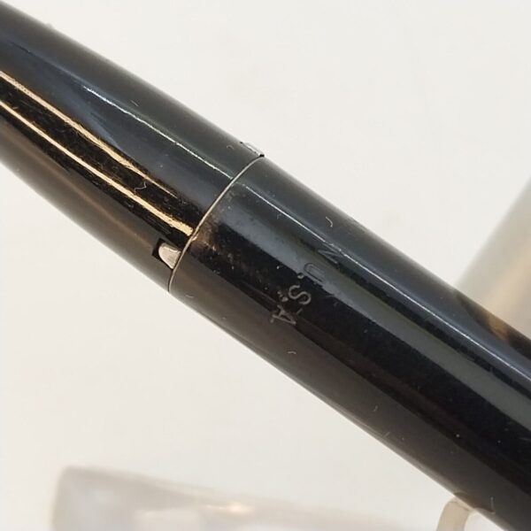 ⁦قلم حبر جاف Sheaffer Imperial Touch Down عتيق، رأس F، أسود، الولايات المتحدة الأمريكية رقم 11498⁩ - الصورة ⁦7⁩