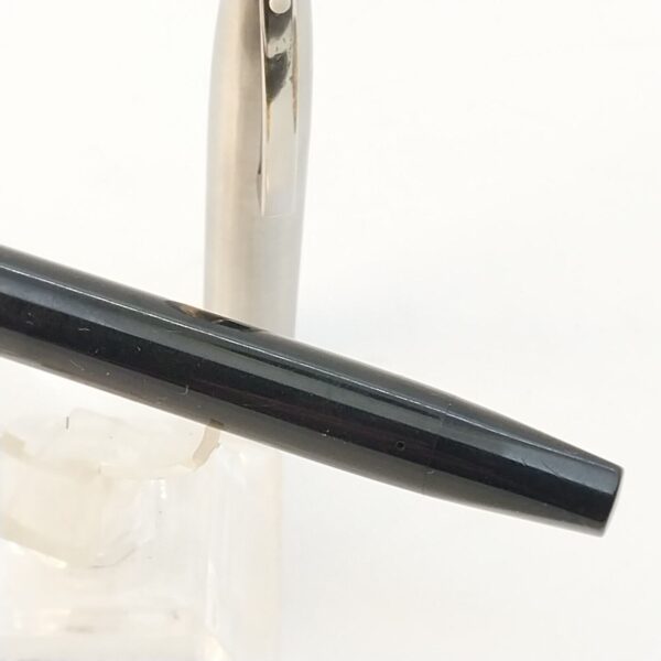 ⁦قلم حبر جاف Sheaffer Imperial Touch Down عتيق، رأس F، أسود، الولايات المتحدة الأمريكية رقم 11498⁩ - الصورة ⁦9⁩