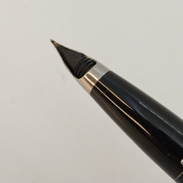 ⁦قلم حبر جاف Sheaffer Imperial Touch Down عتيق، رأس F، أسود، الولايات المتحدة الأمريكية رقم 11499⁩ - الصورة ⁦5⁩