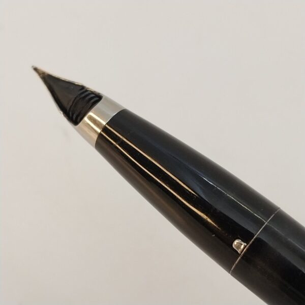 ⁦قلم حبر جاف Sheaffer Imperial Touch Down عتيق، رأس F، أسود، الولايات المتحدة الأمريكية رقم 11499⁩ - الصورة ⁦6⁩