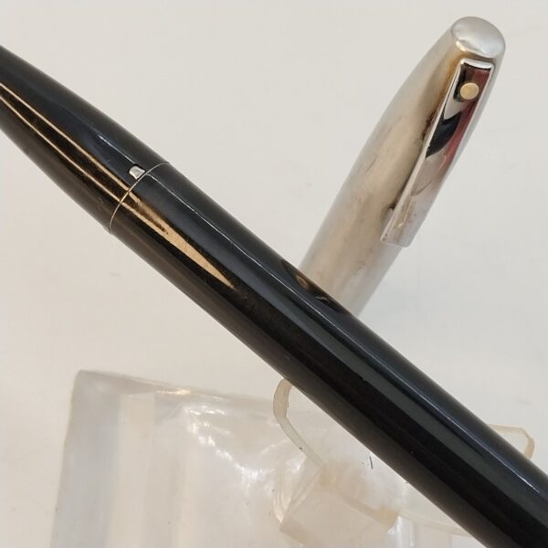 ⁦قلم حبر جاف Sheaffer Imperial Touch Down عتيق، رأس F، أسود، الولايات المتحدة الأمريكية رقم 11499⁩ - الصورة ⁦7⁩