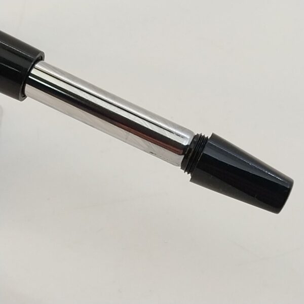 ⁦قلم حبر جاف عتيق من Sheaffer Imperial Touch Down، رأس F، أسود، الولايات المتحدة الأمريكية رقم 11500⁩ - الصورة ⁦11⁩