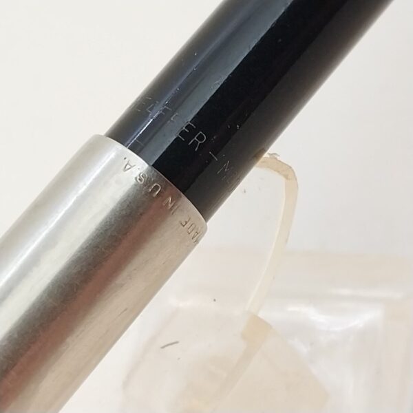 ⁦قلم حبر جاف عتيق من Sheaffer Imperial Touch Down، رأس F، أسود، الولايات المتحدة الأمريكية رقم 11500⁩ - الصورة ⁦13⁩