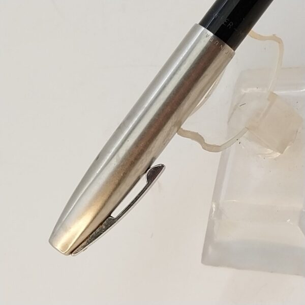 ⁦قلم حبر جاف عتيق من Sheaffer Imperial Touch Down، رأس F، أسود، الولايات المتحدة الأمريكية رقم 11500⁩ - الصورة ⁦14⁩