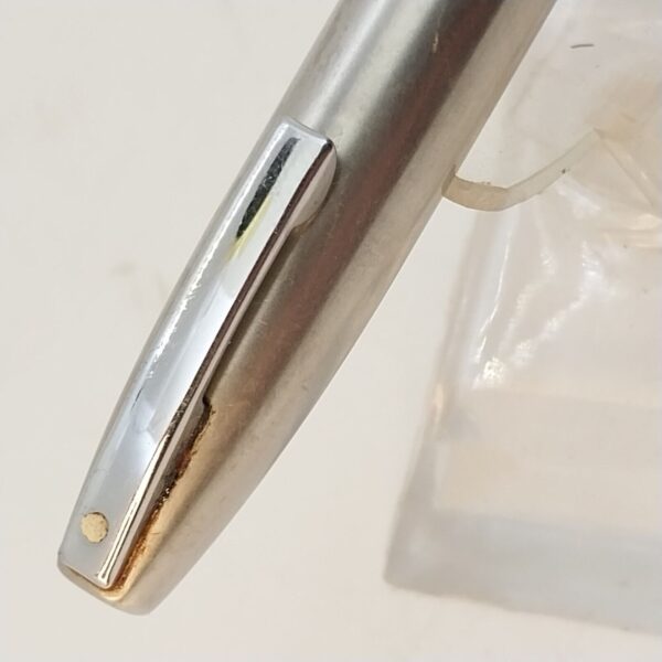 ⁦قلم حبر جاف عتيق من Sheaffer Imperial Touch Down، رأس F، أسود، الولايات المتحدة الأمريكية رقم 11500⁩ - الصورة ⁦17⁩