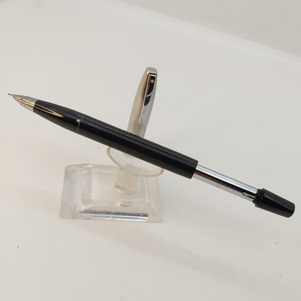 قلم حبر جاف عتيق من Sheaffer Imperial Touch Down، رأس F، أسود، الولايات المتحدة الأمريكية رقم 11500