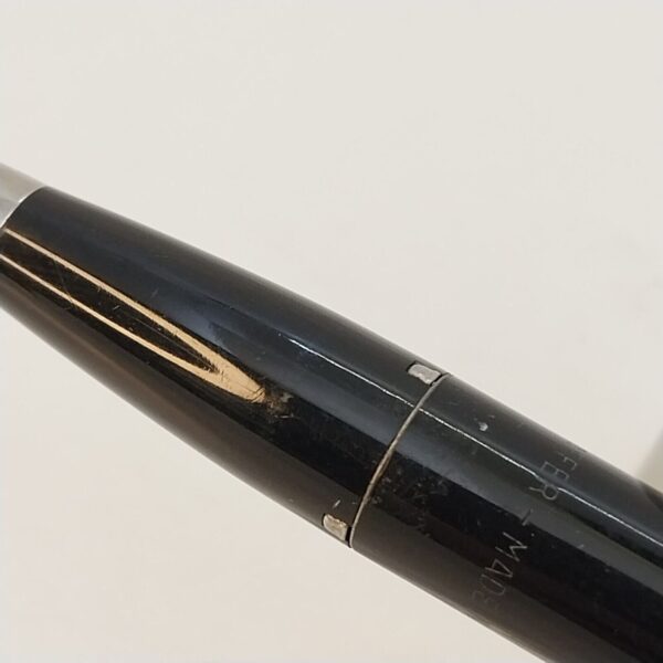 ⁦قلم حبر جاف عتيق من Sheaffer Imperial Touch Down، رأس F، أسود، الولايات المتحدة الأمريكية رقم 11500⁩ - الصورة ⁦9⁩