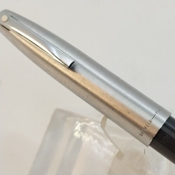 ⁦قلم حبر جاف عتيق من Sheaffer Imperial Touch Down، رأس F، رمادي، الولايات المتحدة الأمريكية رقم 11501⁩ - الصورة ⁦13⁩