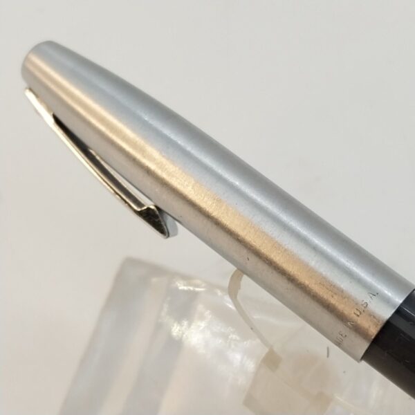 ⁦قلم حبر جاف عتيق من Sheaffer Imperial Touch Down، رأس F، رمادي، الولايات المتحدة الأمريكية رقم 11501⁩ - الصورة ⁦14⁩