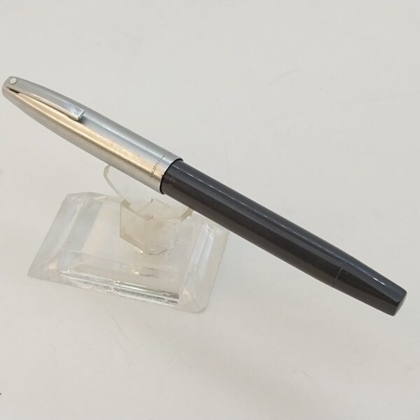 ⁦قلم حبر جاف عتيق من Sheaffer Imperial Touch Down، رأس F، رمادي، الولايات المتحدة الأمريكية رقم 11501⁩ - الصورة ⁦20⁩