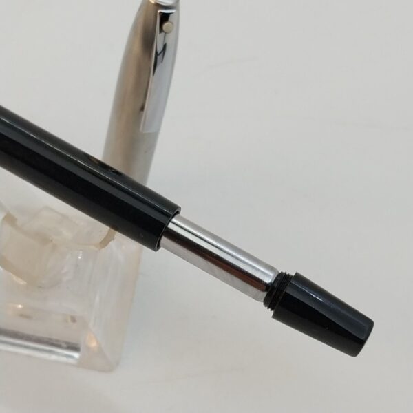 ⁦قلم حبر جاف Sheaffer Imperial touch Down عتيق، رأس F، أسود، الولايات المتحدة الأمريكية رقم 11507⁩ - الصورة ⁦10⁩