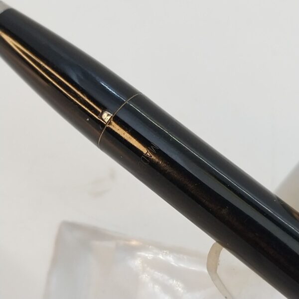 ⁦قلم حبر جاف Sheaffer Imperial touch Down عتيق، رأس F، أسود، الولايات المتحدة الأمريكية رقم 11507⁩ - الصورة ⁦9⁩