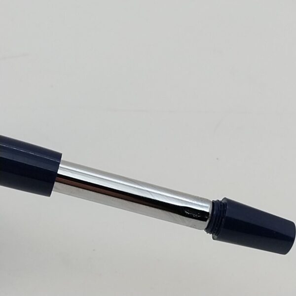 ⁦قلم حبر جاف عتيق من Sheaffer Imperial touch Down، رأس حبر F، أزرق داكن، الولايات المتحدة الأمريكية رقم 11510⁩ - الصورة ⁦10⁩