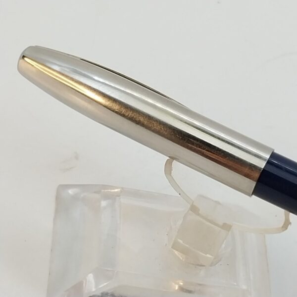 ⁦قلم حبر جاف عتيق من Sheaffer Imperial touch Down، رأس حبر F، أزرق داكن، الولايات المتحدة الأمريكية رقم 11510⁩ - الصورة ⁦15⁩