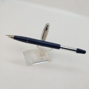 قلم حبر جاف عتيق من Sheaffer Imperial touch Down، رأس حبر F، أزرق داكن، الولايات المتحدة الأمريكية رقم 11510
