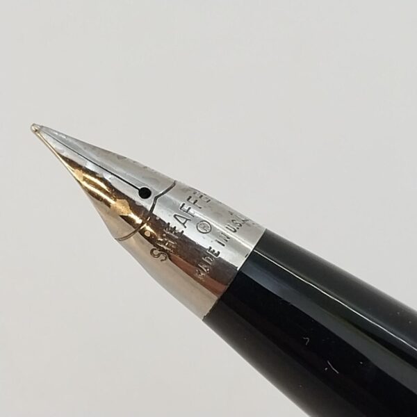 ⁦قلم حبر جاف Sheaffer Imperial touch Down عتيق، رأس متوسط، أسود، الولايات المتحدة الأمريكية رقم 11508⁩ - الصورة ⁦4⁩