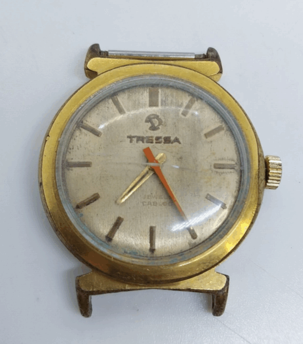 ساعة TRESSA عتيقة يدوية التعبئة، AS ST 1950/51 X4، حركة رقم 11245
