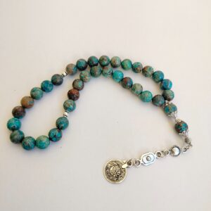Natural turquoise rosary