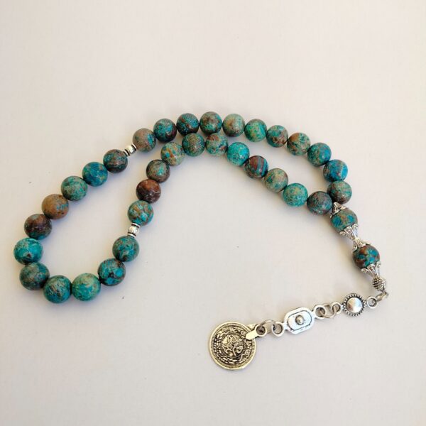 Natural turquoise rosary