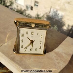 ساعة المانية قديمة جداً ELGIN منبه بحالة ممتازة