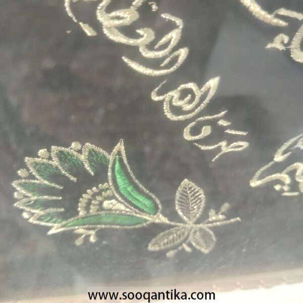 ⁦برواز قديم آية الكرسي 77 بـ 55 سم⁩ - الصورة ⁦3⁩