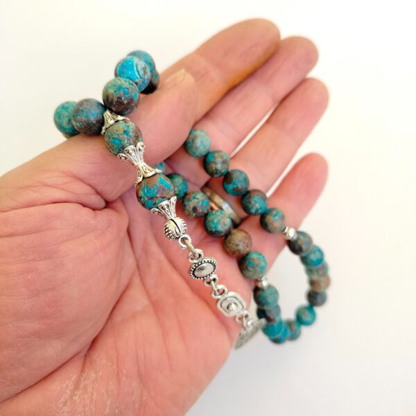 Natural turquoise rosary - Image 5