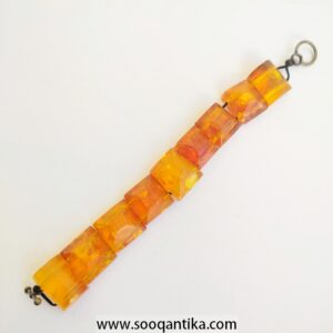 Braclet made from Pressed Amber