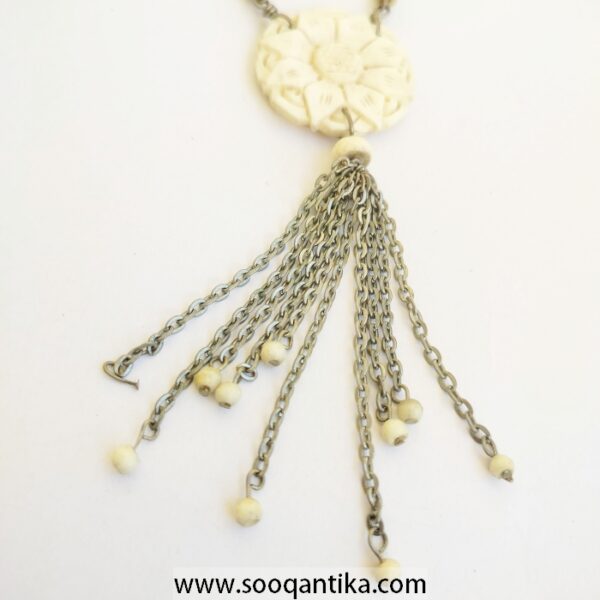 Camel Bone Hand Made engraved necklace - Image 6