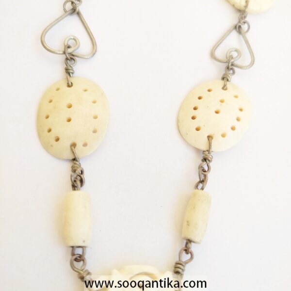 Camel Bone Hand Made engraved necklace - Image 4