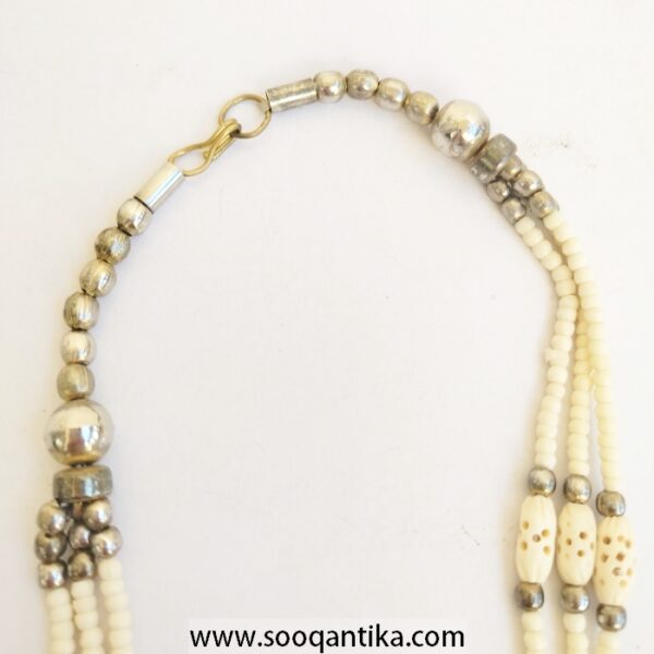 Hand Engraved Camel Bone Necklace - Image 2