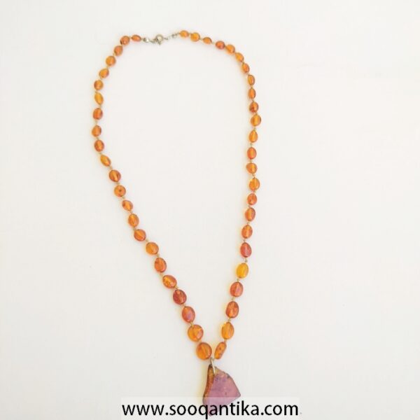 Natural Amber elegant Necklace