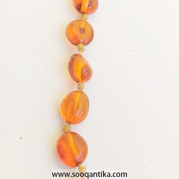 Natural Amber elegant Necklace - Image 4