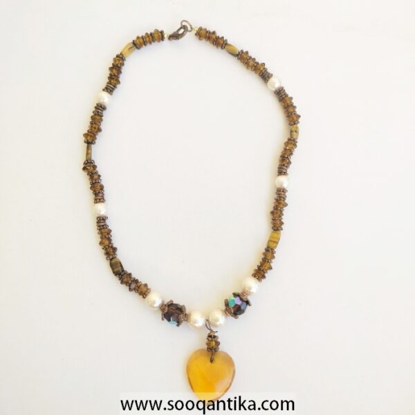 Tiger Eye Beads Necklace
